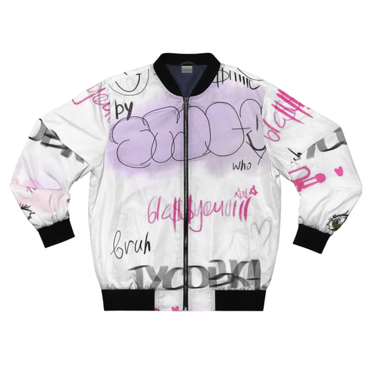 "Pastell/White" Bomber Jacket