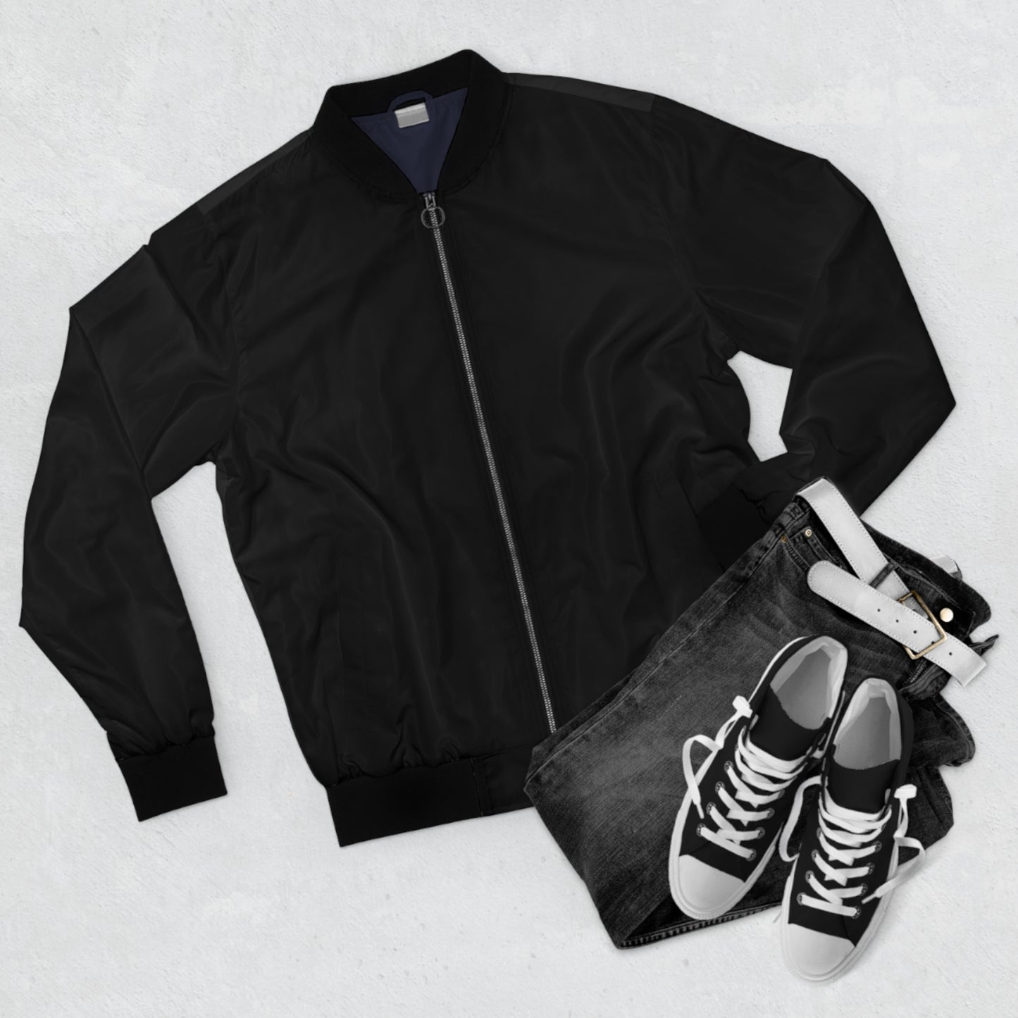 "Never Grow Up" Bomber Jacket