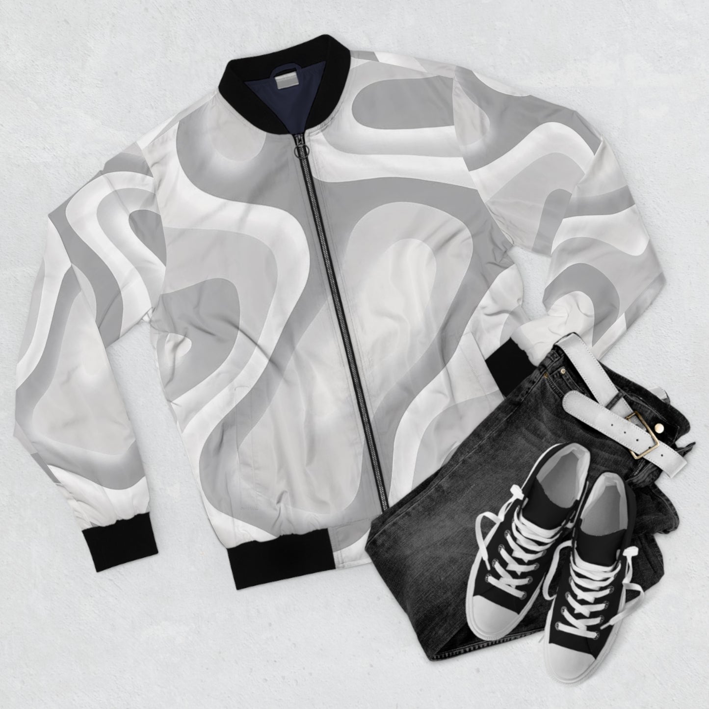 "CLOUD-NINE" Bomber Jacket