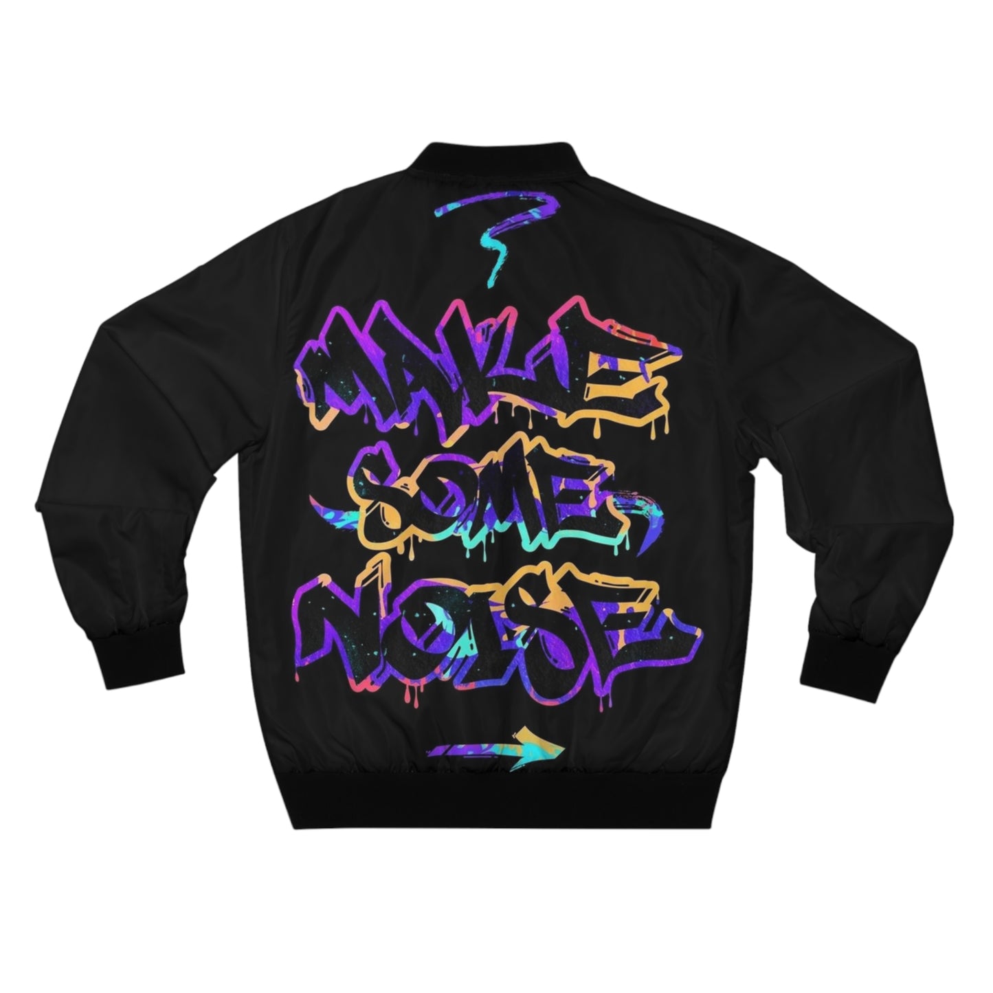 "Make Some Noise" Bomber Jacket