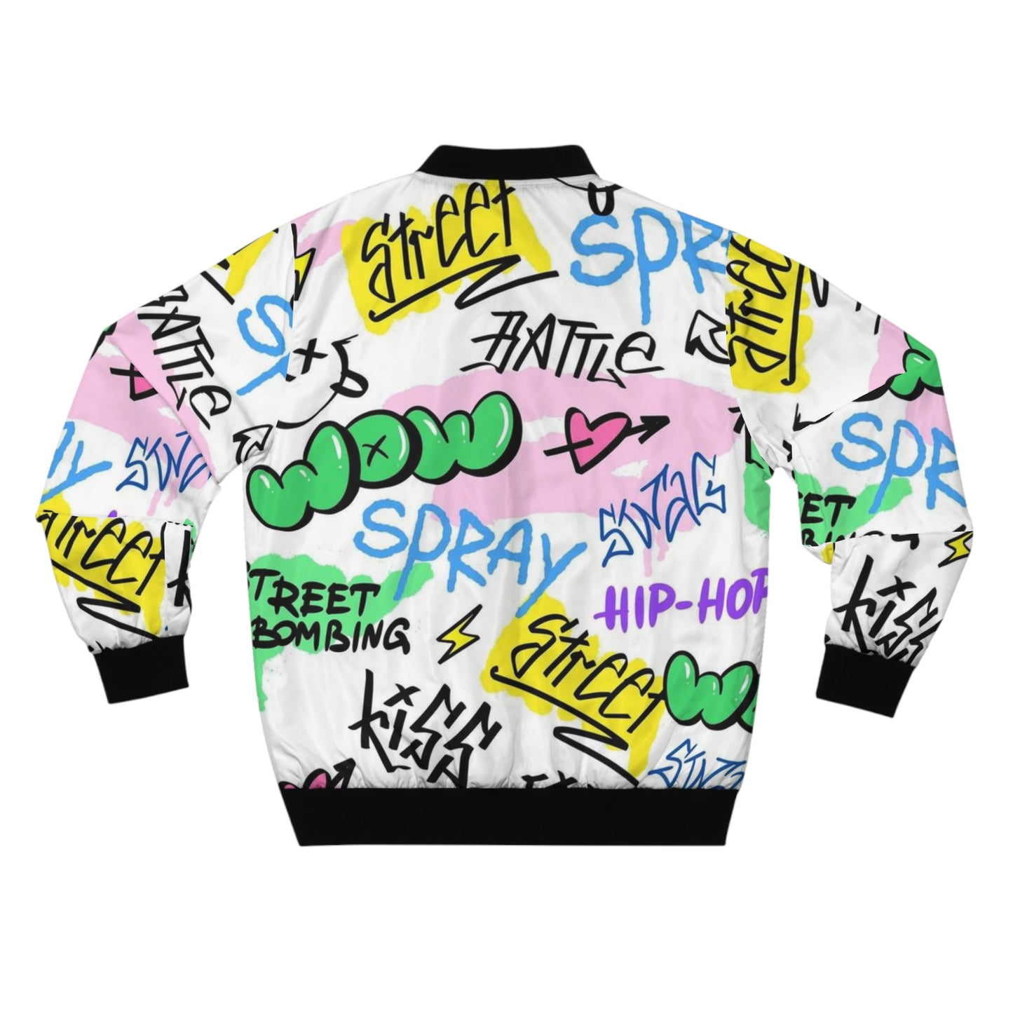 "GRAFFITI" Bomber Jacket