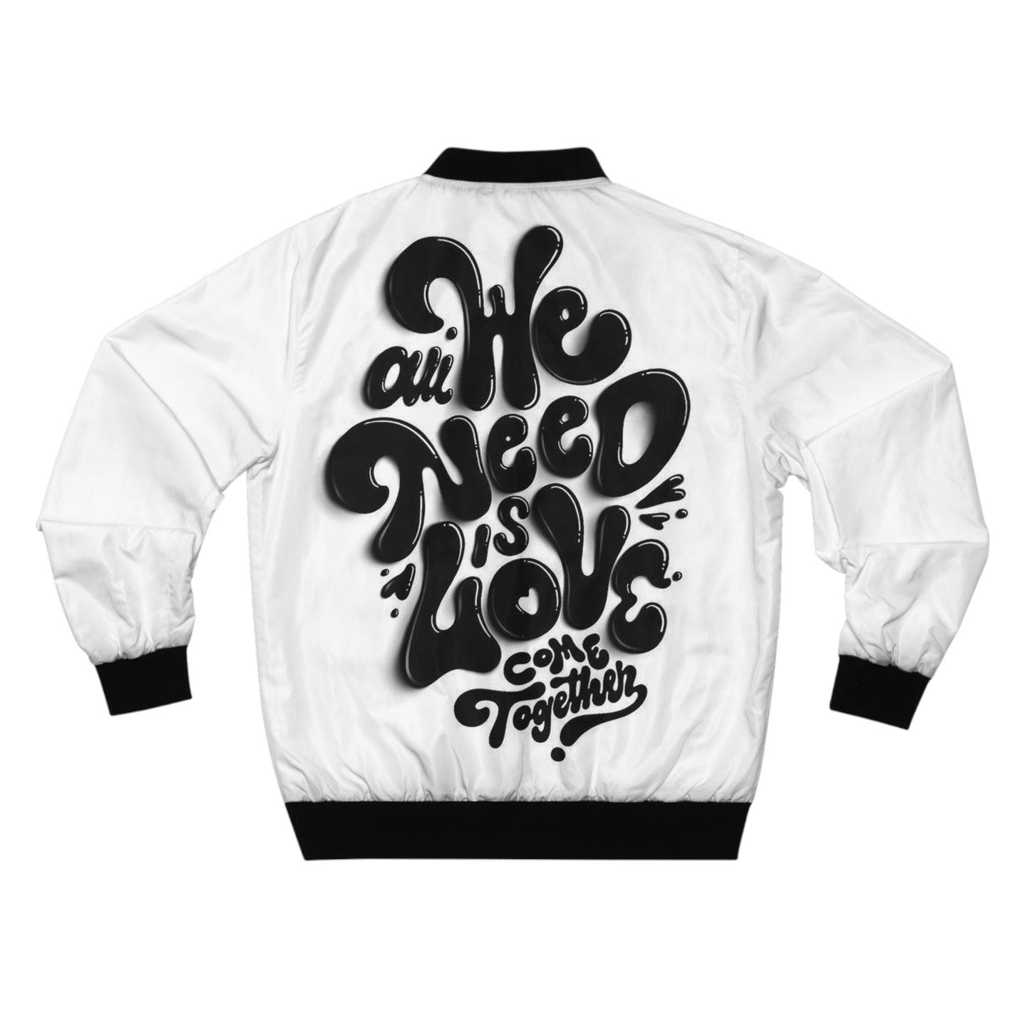 "All we need is love..." Bomber Jacket