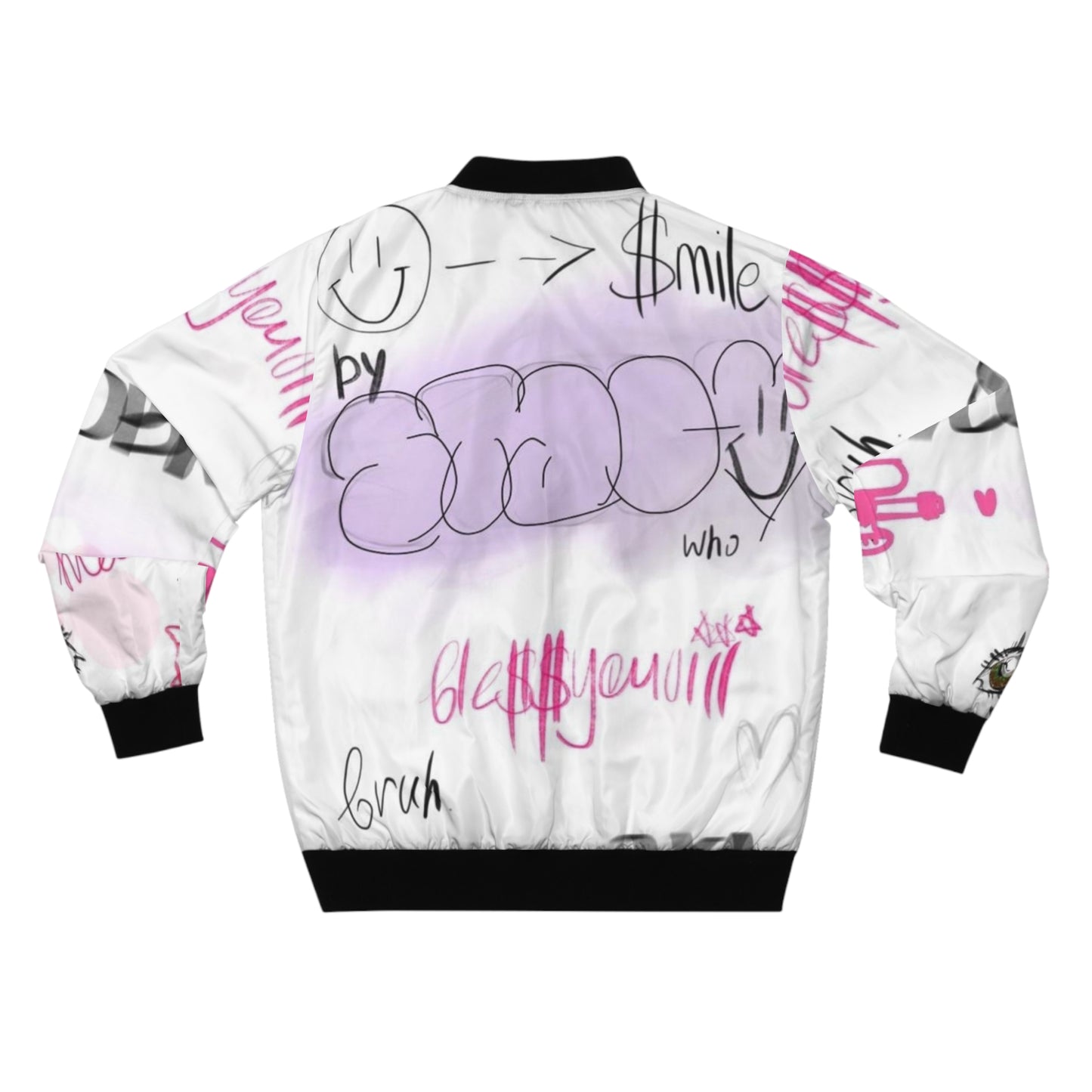 "Pastell/White" Bomber Jacket