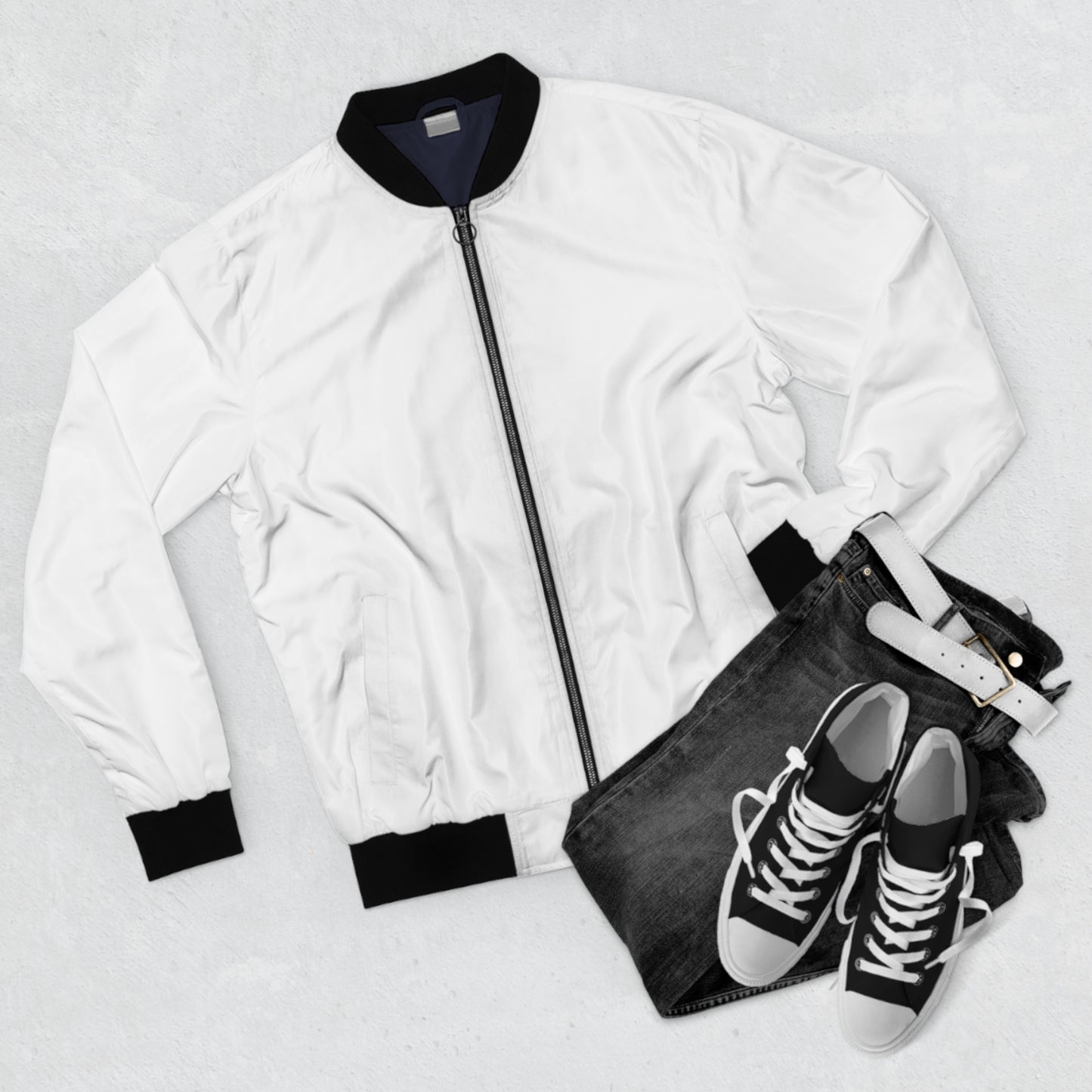 "I DON'T HATE YOU"Bomber Jacket