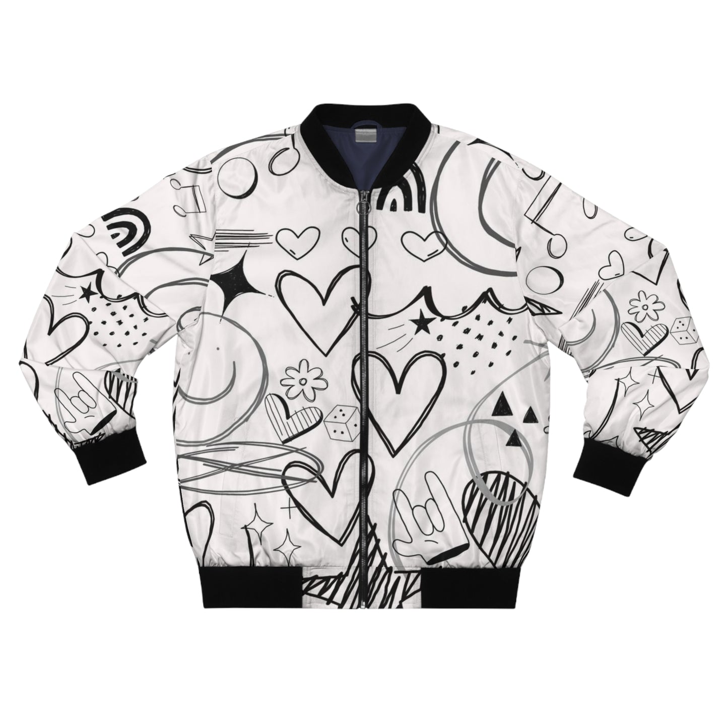 "Sketch" Bomber Jacket