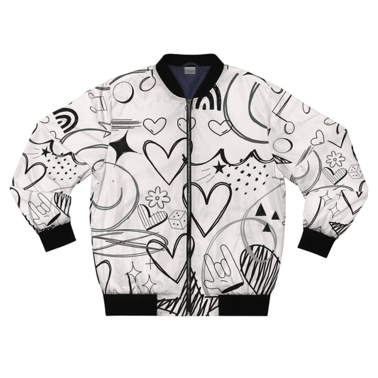"Sketch" Bomber Jacket