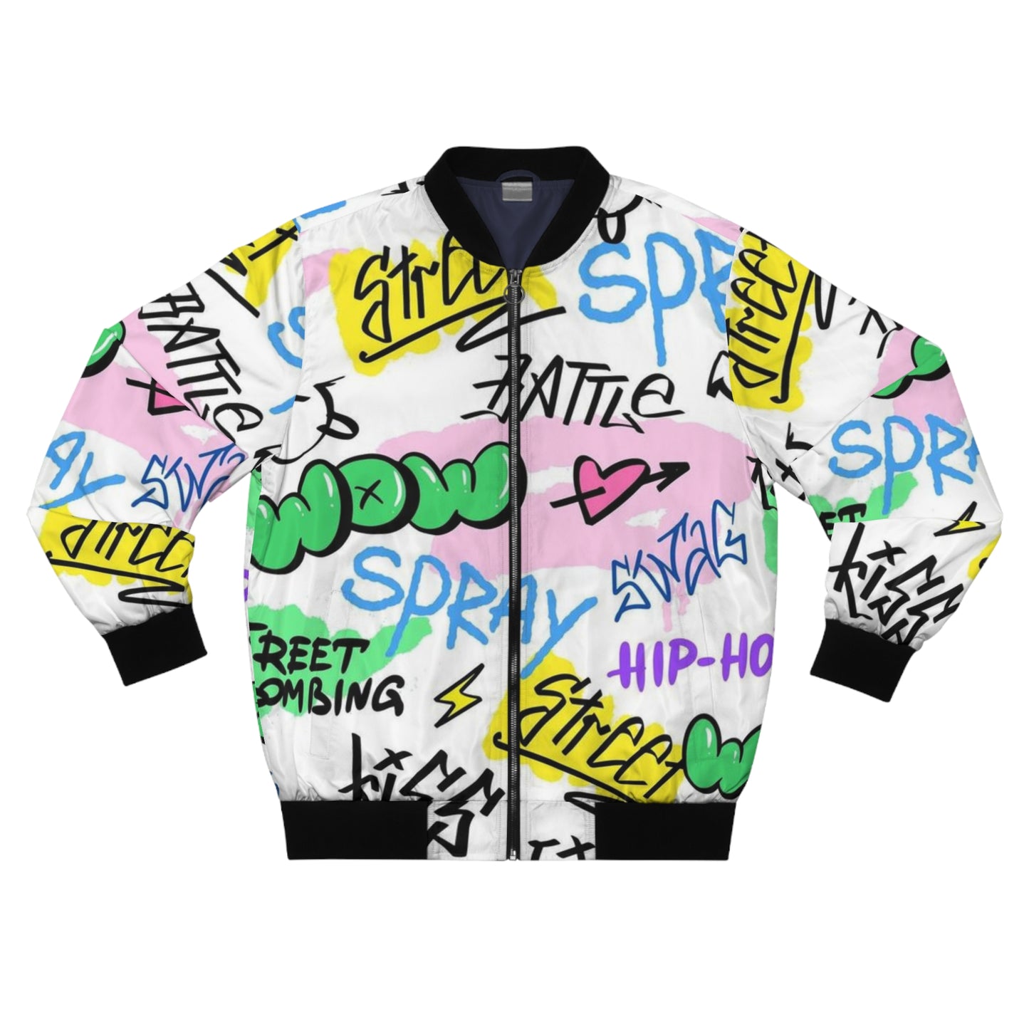 "GRAFFITI" Bomber Jacket